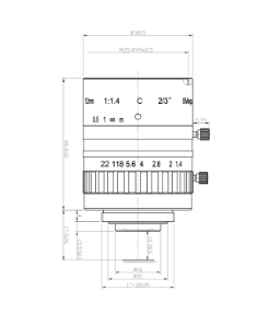 Объектив AZURE PHOTONICS для камеры