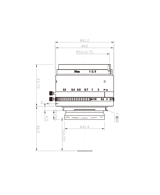 Объектив AZURE PHOTONICS для камеры