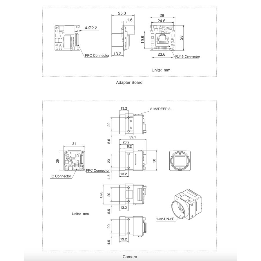BT-501GMP-C Камера машинного зрения VisCam