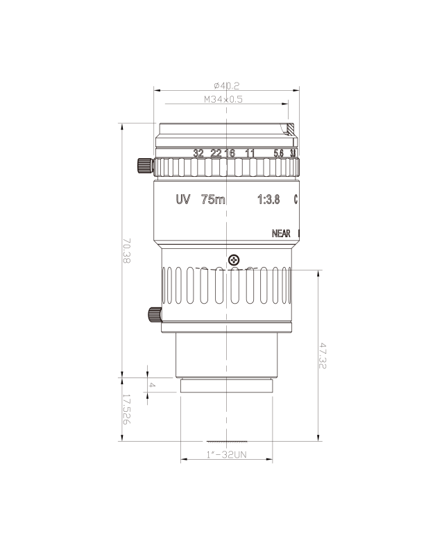 Объектив AZURE PHOTONICS для камеры