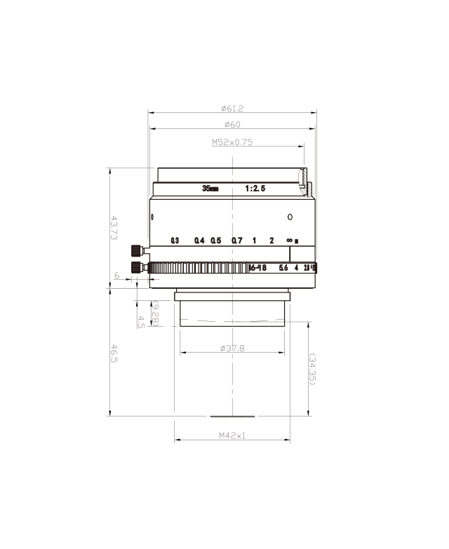 Объектив AZURE PHOTONICS для камеры