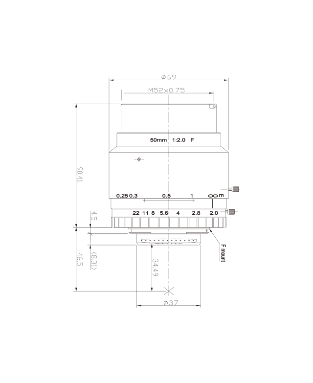 Объектив AZURE PHOTONICS для камеры