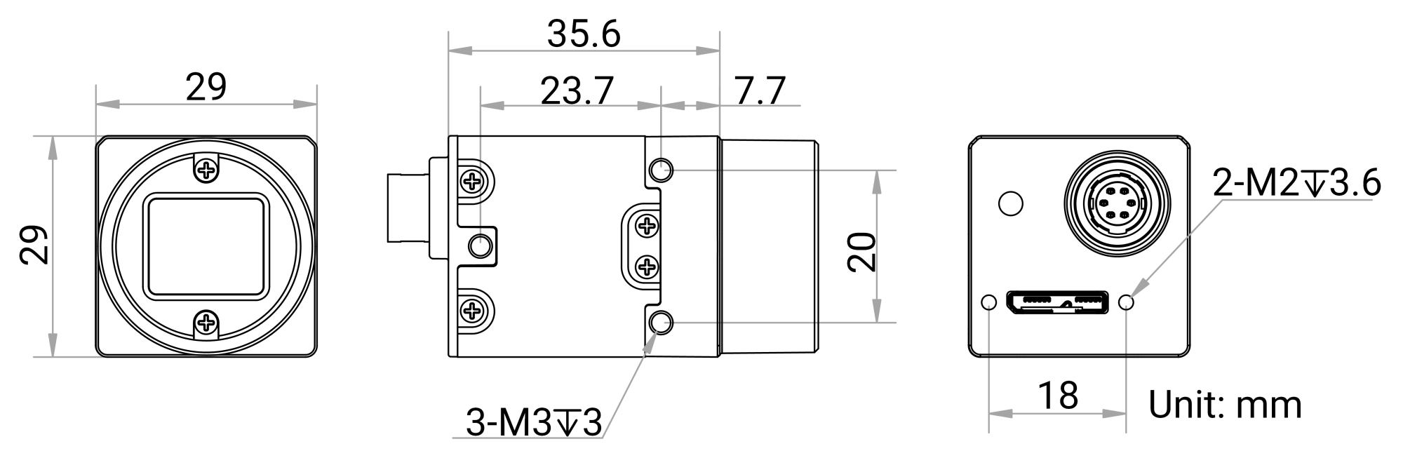 MV-CU050-90UM Камера машинного зрения HIK Robot
