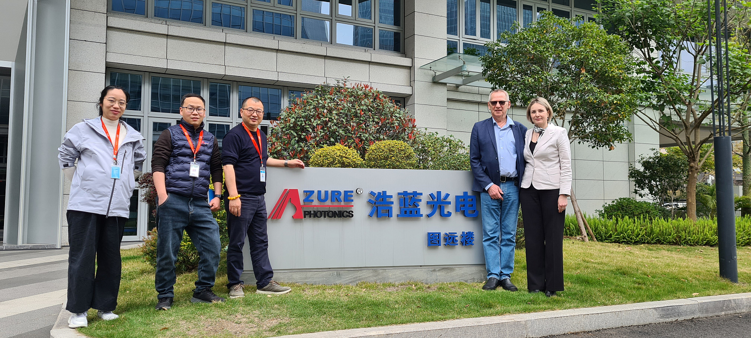 Посещение офиса компании AZURE Photonics в Фуджоу